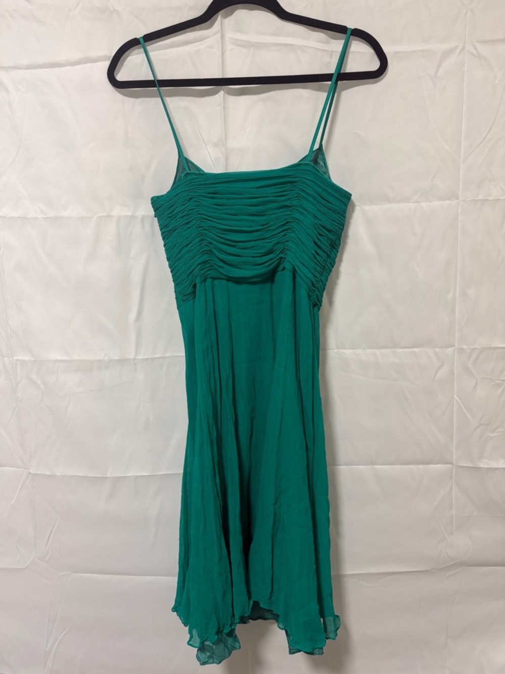 Maggy London Teal Spaghetti-Strap Midi Dress - Picture 5 of 5